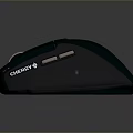 CHERRY Dark Green Ergonomic Wireless Mouse With Comfortable Grip Design 3d model