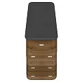 Wooden Sports Equipment With Black Top Surface And Multi Layer Design For Training