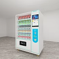 Automatic Commercial Vending Machine for Beverages with Digital Screen and Payment Panel