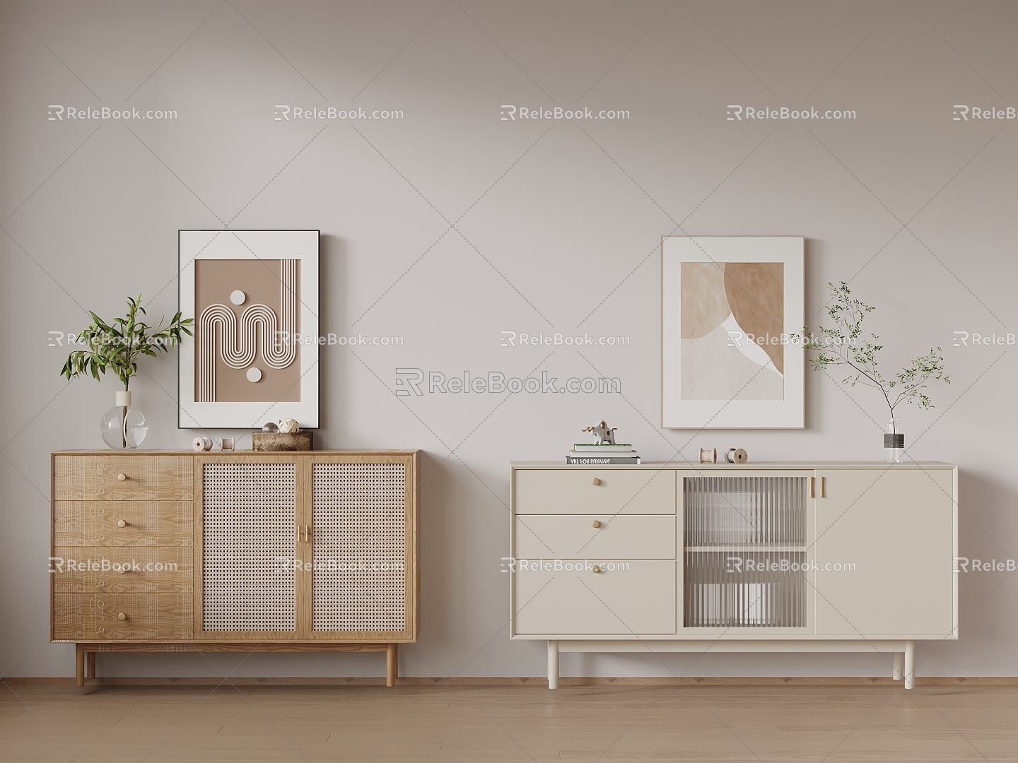 Entrance cabinet 3d model