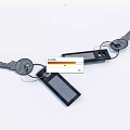 Modern Key Old Key 3d model