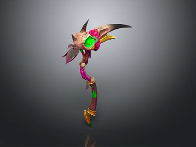 Scepter Ancient Scepter Cane Ancient Scepter Magic Scepter Metal Scepter Classical Scepter Magic Scepter 3d model