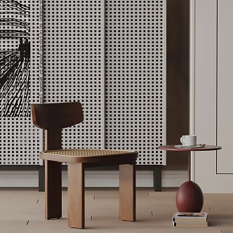 Modern jewelry combination 3d model
