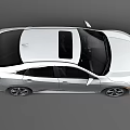 Silver Honda Civic Sedan With Modern Sleek Design And Aerodynamic Exterior
