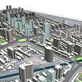 urban planning and design 3d model