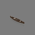 Chinese boat wooden boat boat boat boat boat boat ancient boat by the river 3d model