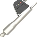 Precision Digital Micrometer Measuring Tool With Electronic Display And Colored Buttons