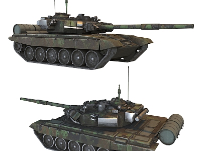 Modern Tanks model