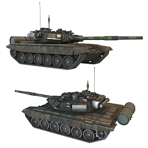 Modern Tanks 3d model