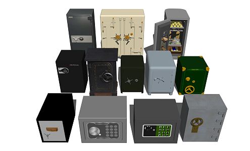 Modern Safe 3d model