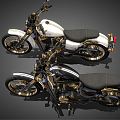 Honda Motorcycle Hyundai Motorcycle 3d model