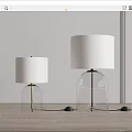 Modern table lamp 3d model