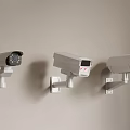 Surveillance camera monitoring probe 3d model
