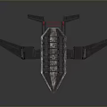 Futuristic Spacecraft Design With Modular Structure And Control Panels