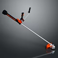 WORX String Trimmer With Black And Orange Design Long Shaft And Cutting Head