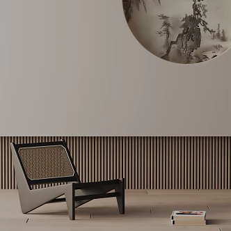 modern leisure chair 3d model