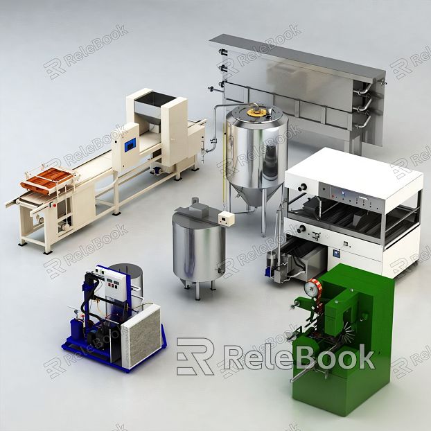 Industrial Equipment Equipment Factory Machinery model