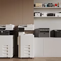 Modern Office Printer Smart Printer 3d model