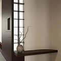 Modern Living Dining Room Interior With Beige Sofa Coffee Table Green Plant And Mountain View