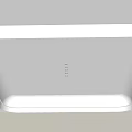 Modern Ceiling Special-shaped Ceiling Narrow Side Anti-glare Downlight 3d model