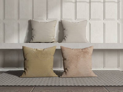 Pillow combination 3d model