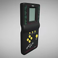 Game machine Tetris handheld brick game machine handheld game machine Nintendo red and white machine low face number low model simple model game film and television level realism 3d model