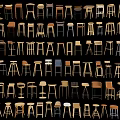 Diverse Modern Bar Stools with Various Designs Materials and Styles for Home Interiors
