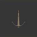 Crossbow Mechanical Crossbow Shift Bow and Arrow Shoot Far Equipment Weapons High-tech Crossbow 3d model
