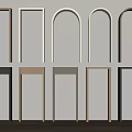 Stylish Door Arches In Various Designs And Colors For Home Interior