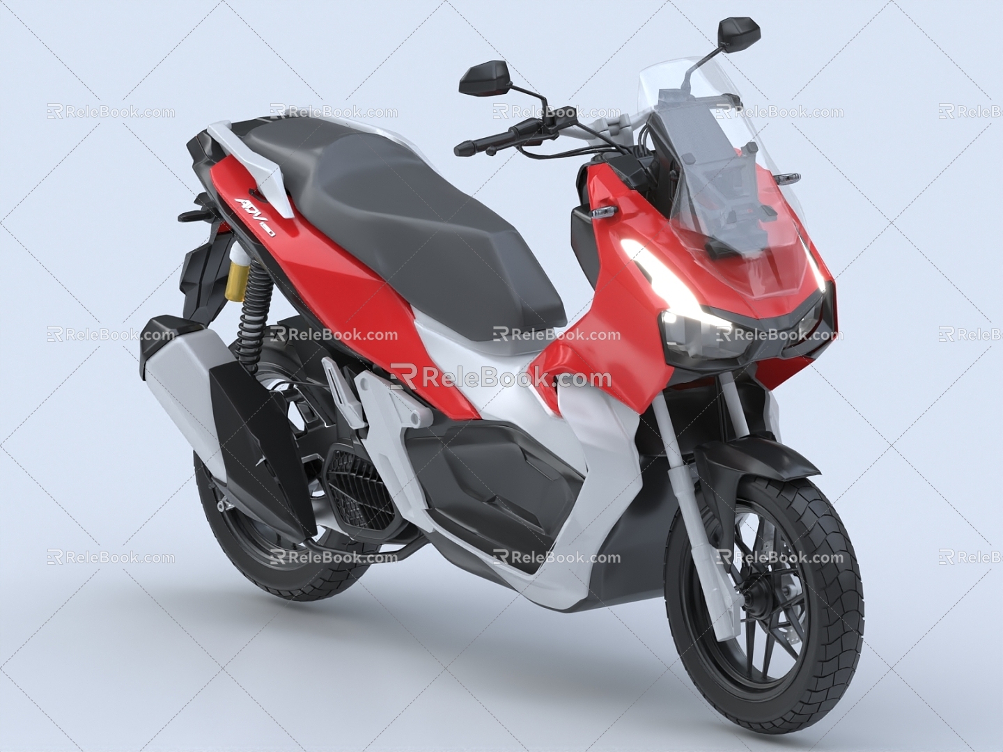 Motorcycle Electric Vehicle Electric Motorcycle 3d model