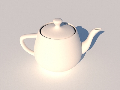 Ceramic Kettle Ornaments model