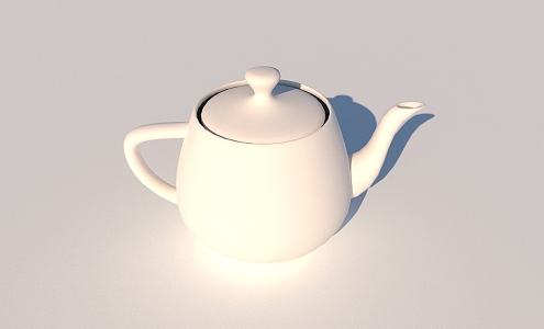 Ceramic Kettle Ornaments 3d model