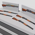 Shotgun 3d model