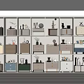 Modern Bedside Tables In Various Colors With Decorative Items And Built In Lighting