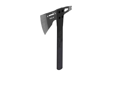 Tactical Axe Weapon with Black Handle and Sharp Metal Head 3d model Tactical Axe Weapon with Black Handle and Sharp Metal Head 3d model