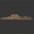 Natural Rough Surface Rock Formation With Brown And Black Mineral Texture