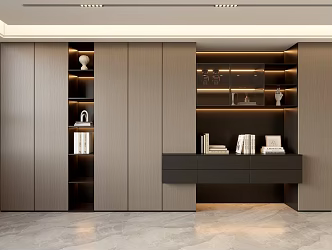 Modern Italian Study 3d model