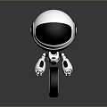 Industrial Robot Single Wheel Robot Double Wheel Robot Assistant Small Robot 3d model