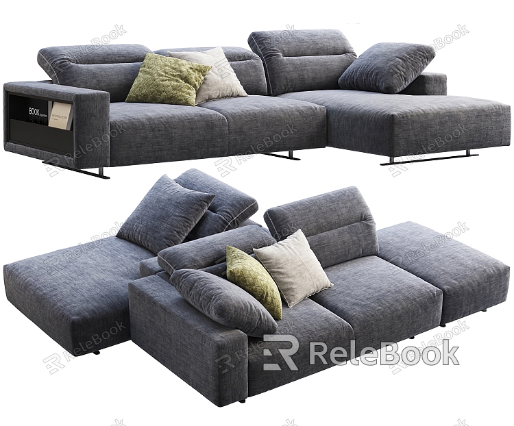 Modern Combination Sofa Multi-person Sofa Office Multi-person Sofa Sofa model