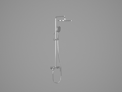 Large Shower Head Shower 3d model