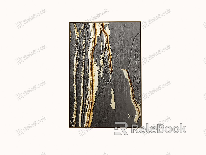 Modern Light Luxury Decorative Painting model