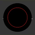 Cute White Ghost Game Movie Character With Black Top Hat And Red Band
