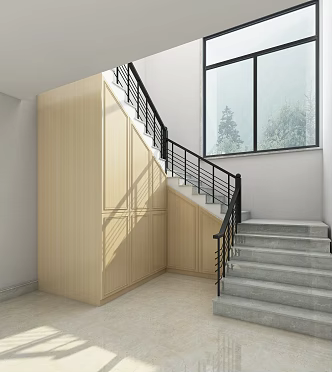 Modern Stairs 3d model