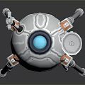 Robot Spider Robot Mecha Spider Science Fiction Spider Mechanical Spider Battery Spider Tower Defense 3d model