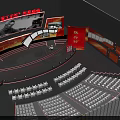 2020 Military Industry Memory Annual Ceremony Stage With Big Screen Displaying Figures On Scene