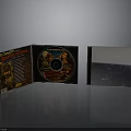 Open Pirates of the Caribbean CD Case With Disc And Metallic Silver Box