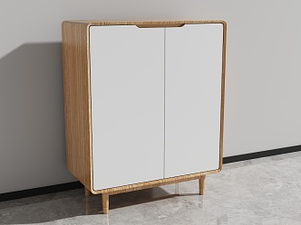 Storage Cabinet Bucket Cabinet Shoe Cabinet Sideboard Cabinet 3d model