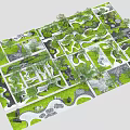 Garden Landscape Design With Winding Paths Water Features Stones And Trees