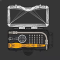 Professional Screwdriver Tool Set With Multi Bit And Portable Storage Case