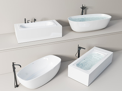 Modern Bathtub 3d model